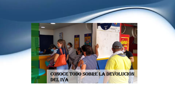 Devolucion del iva